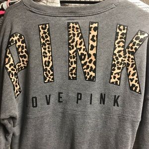 Victoria Secret Tshirt with cheetah print